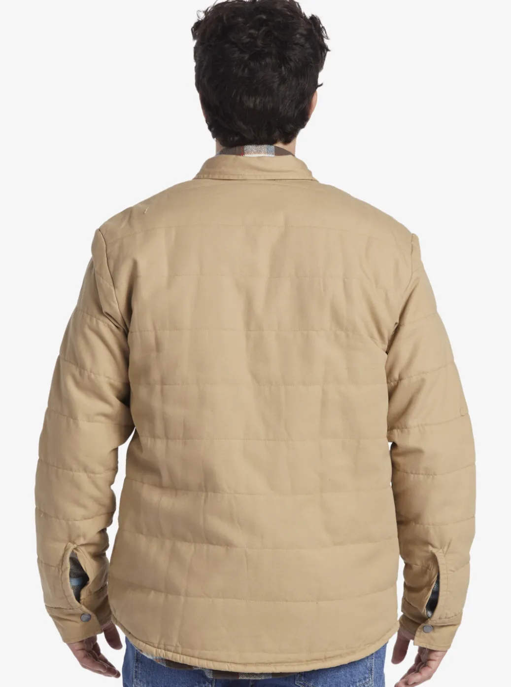 New Quiksilver Downrail Upd Canvas Jacket Plage