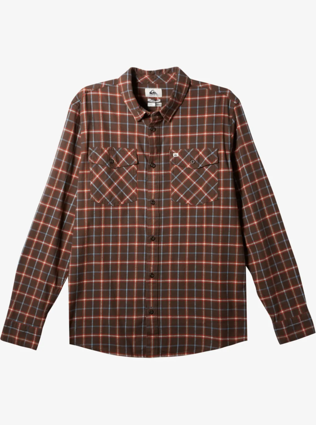 New Quiksilver Dulsie Long Sleeve Shirt Major Brown Dulsie