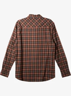 New Quiksilver Dulsie Long Sleeve Shirt Major Brown Dulsie