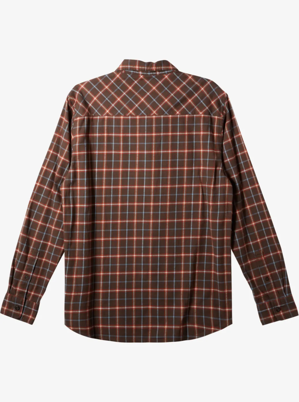 New Quiksilver Dulsie Long Sleeve Shirt Major Brown Dulsie