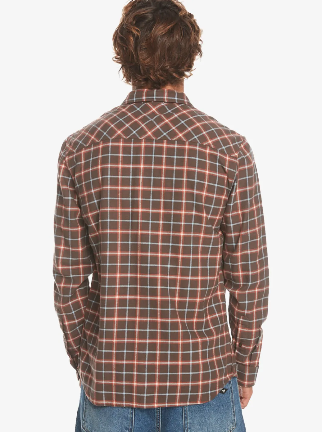 New Quiksilver Dulsie Long Sleeve Shirt Major Brown Dulsie
