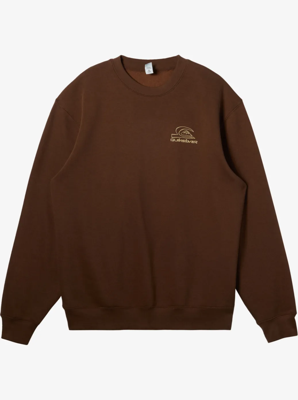 Best Quiksilver E Peace Out Crew Neck Sweatshirt Chestnut
