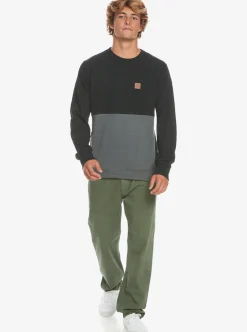 Online Quiksilver Easy Sweatshirt Black