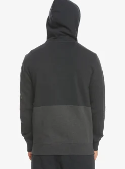 Hot Quiksilver Emboss Hoodie Black