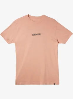 Store Quiksilver Enjoy The Ride Mtz T-Shirt Dusty Pink