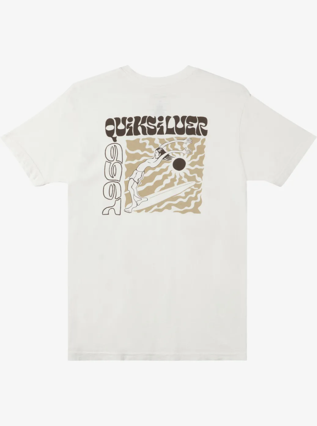 Flash Sale Quiksilver Enjoy The Ride Mtz T-Shirt Gardenia
