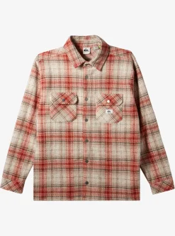 Store Quiksilver Epic Surf Days Fleece Overshirt Birch Surf Days Plaid