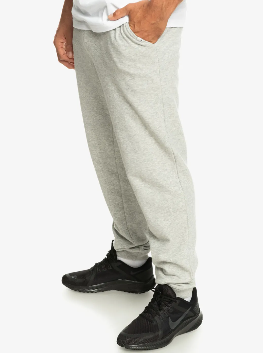 Outlet Quiksilver Essentials Joggers Light Grey Heather