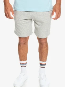 Best Quiksilver Essentials Sweat Shorts Light Grey Heather