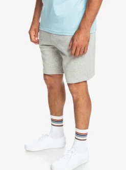 Best Quiksilver Essentials Sweat Shorts Light Grey Heather