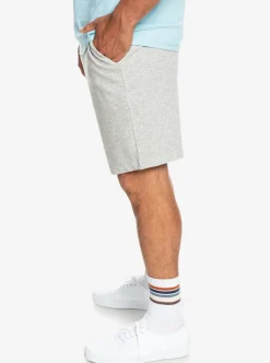Best Quiksilver Essentials Sweat Shorts Light Grey Heather