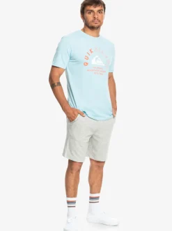 Best Quiksilver Essentials Sweat Shorts Light Grey Heather