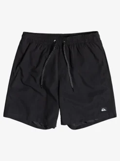Hot Quiksilver Everyday 17" Volleys For Young Men Black