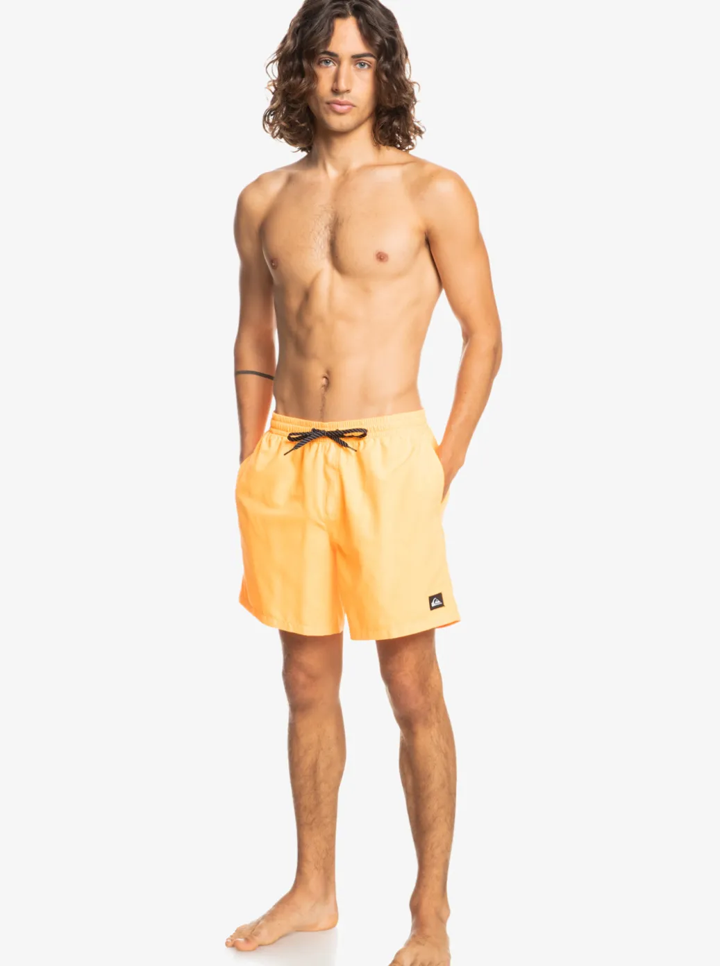 Best Quiksilver Everyday 17" Volleys For Young Men Orange Pop