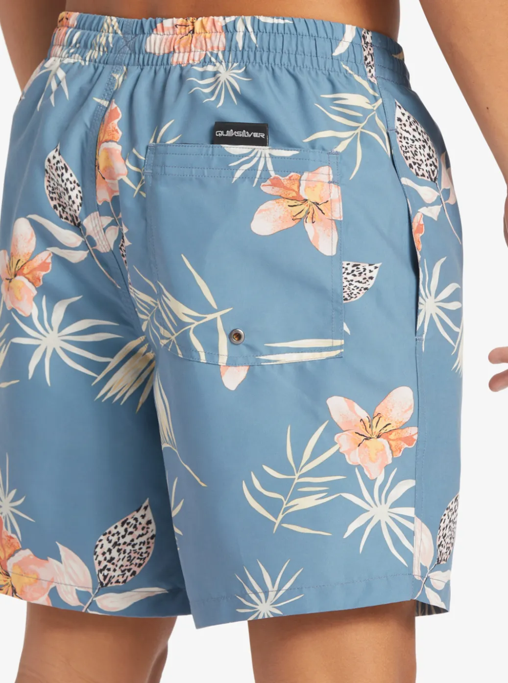 New Quiksilver Everyday Mix 17" Volleys Aegean Blue