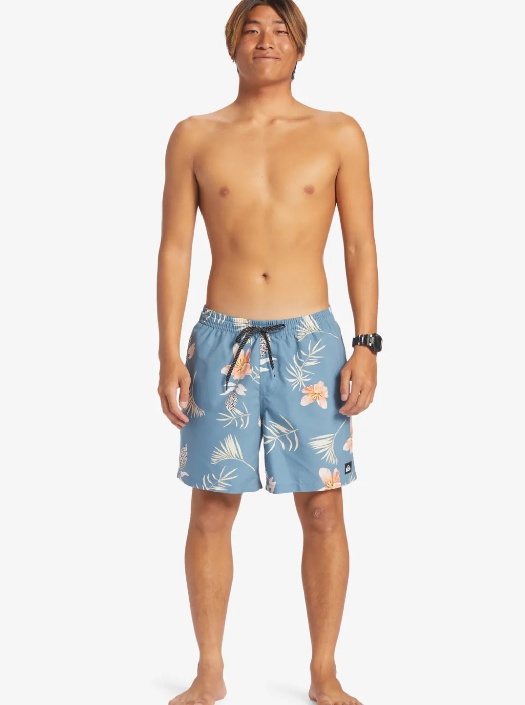 New Quiksilver Everyday Mix 17" Volleys Aegean Blue