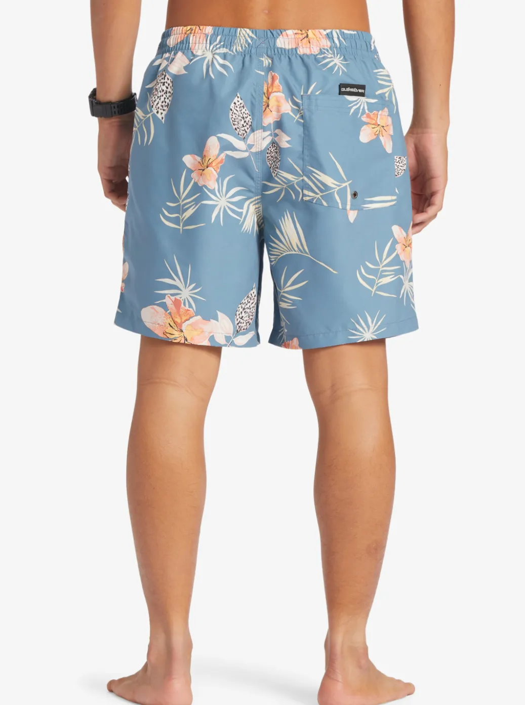 New Quiksilver Everyday Mix 17" Volleys Aegean Blue