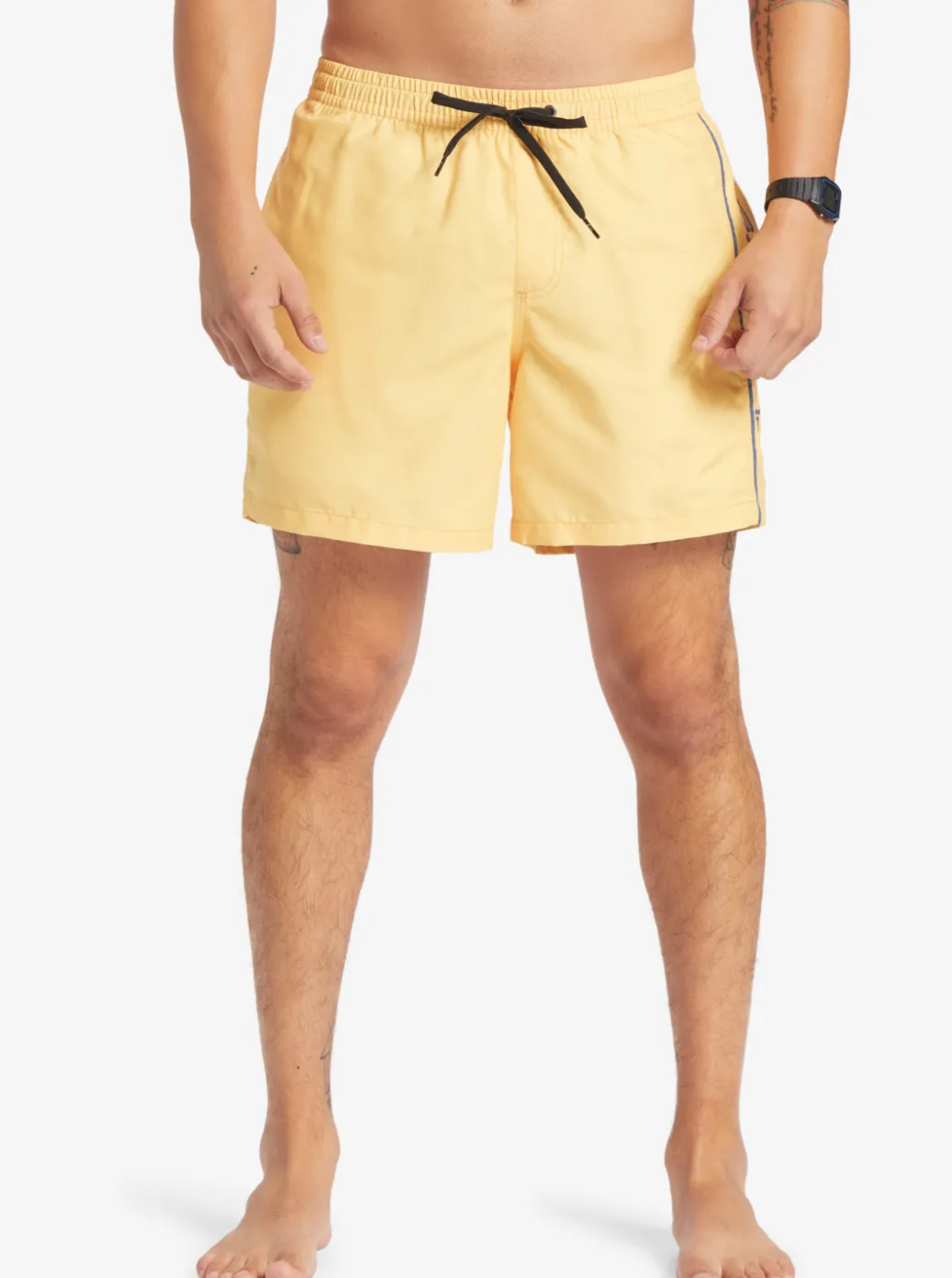 Shop Quiksilver Everyday Vert 16" Volleys Banana Cream