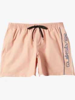 Outlet Quiksilver Everyday Vert 16" Volleys Dusty Pink