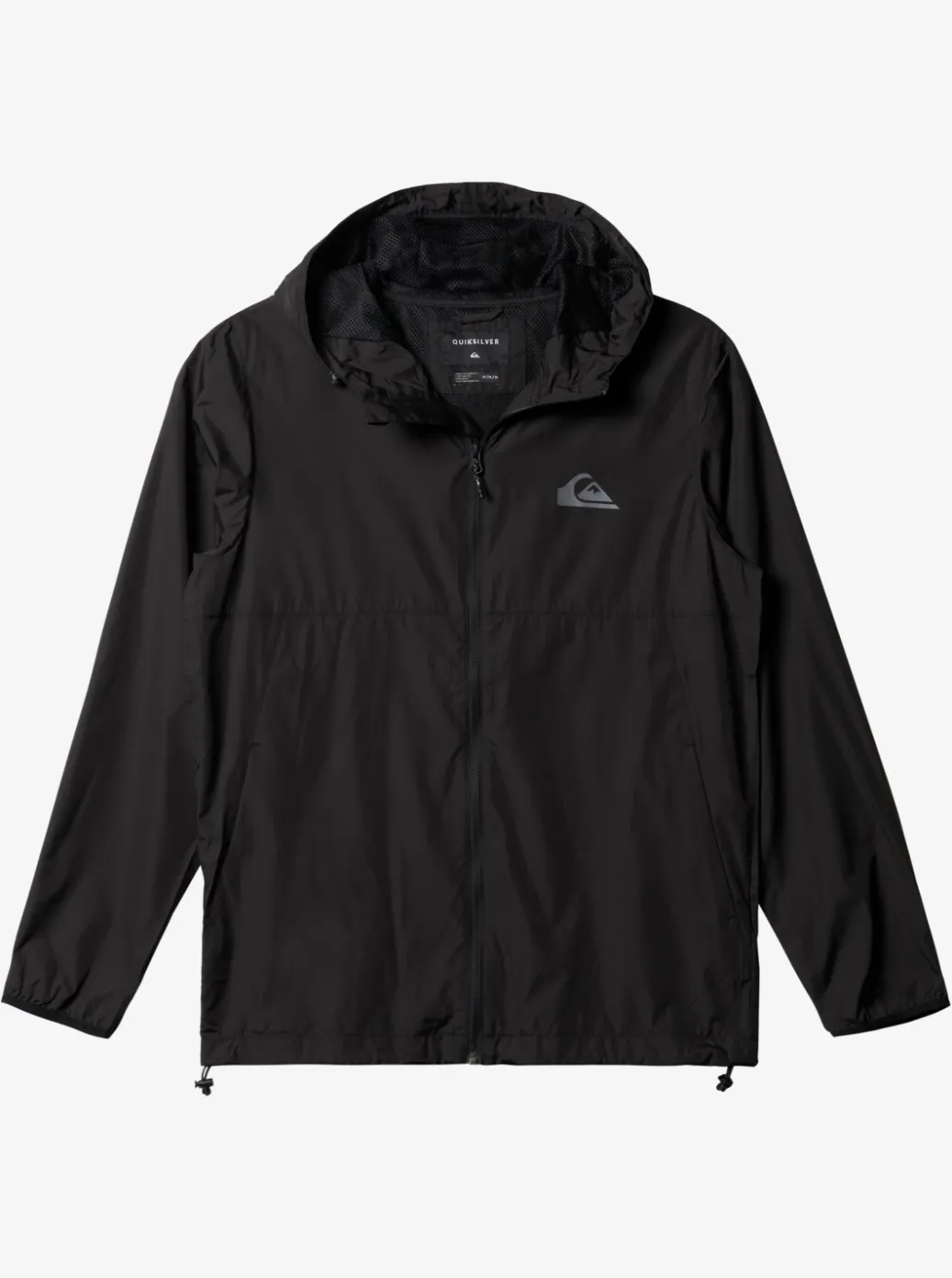 Fashion Quiksilver Everyday Windbreaker Jacket Black