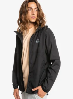 Fashion Quiksilver Everyday Windbreaker Jacket Black