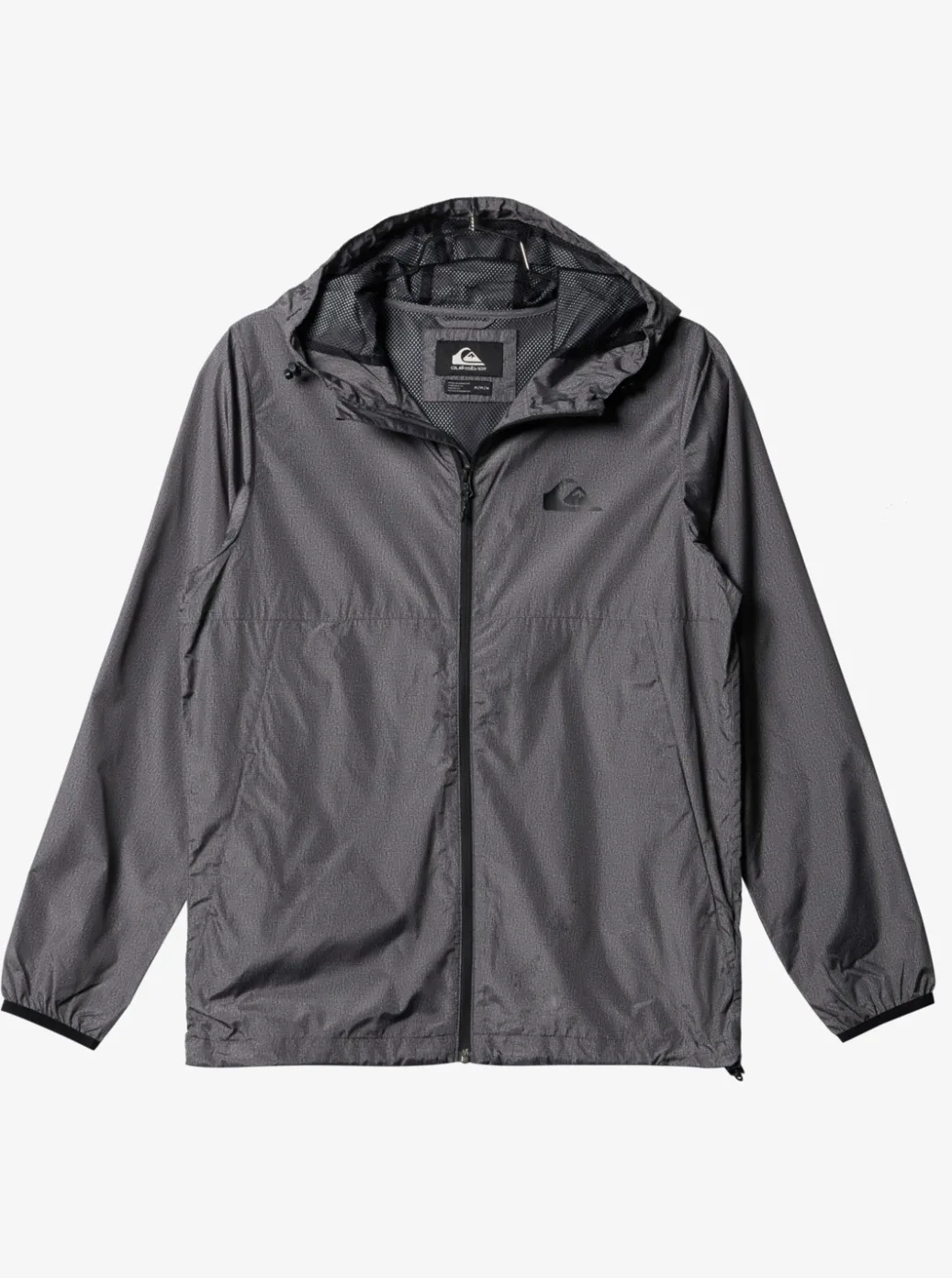 Discount Quiksilver Everyday Windbreaker Jacket Dark Grey Heather