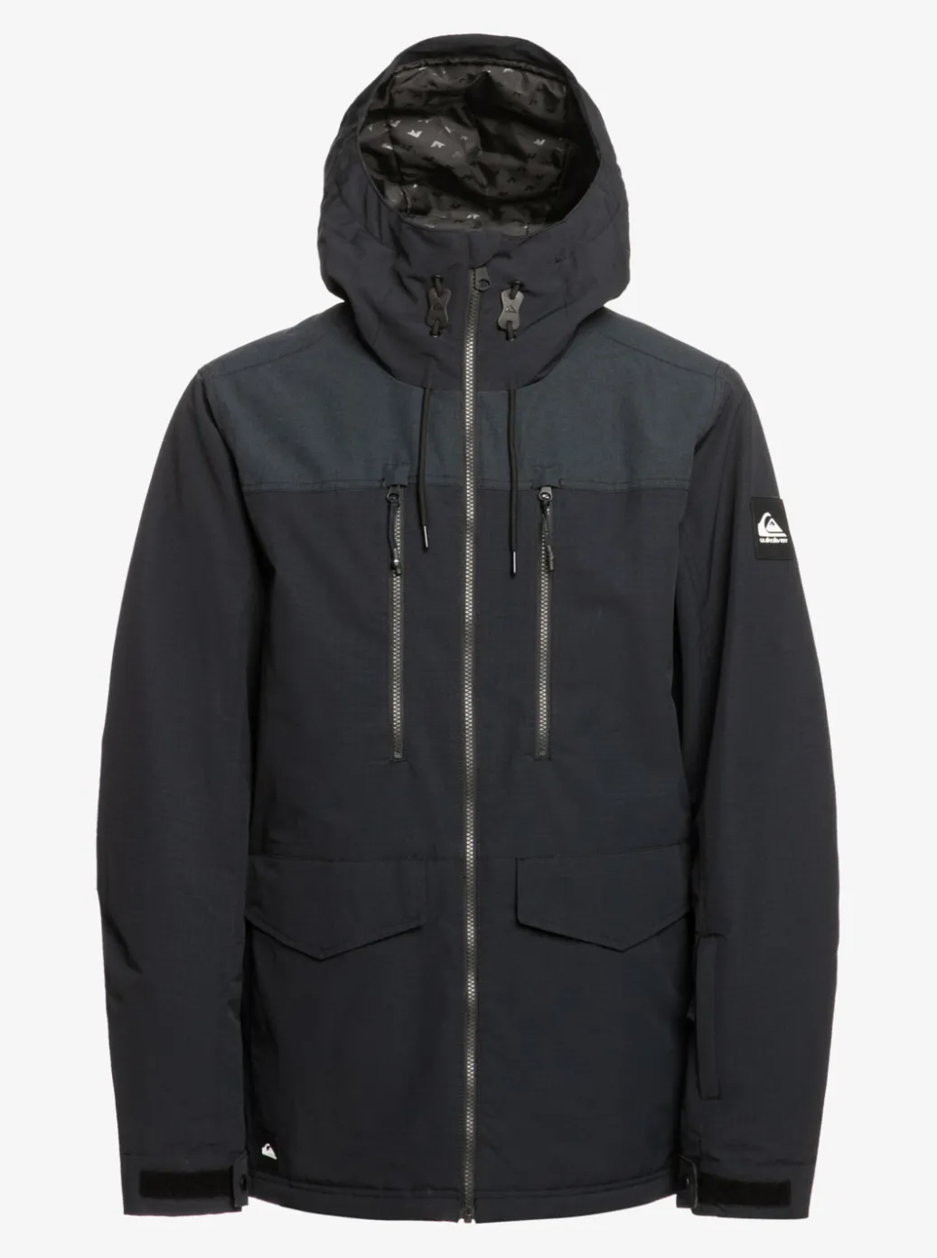 Best Sale Quiksilver Fairbanks Technical Snow Jacket True Black