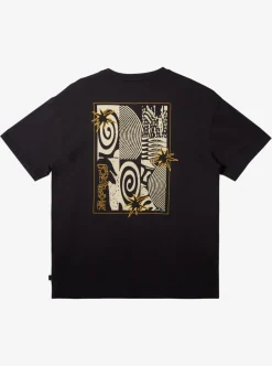 Hot Quiksilver Fall City T-Shirt Black