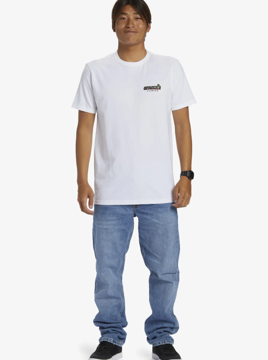Store Quiksilver Fl Southern Fun T-Shirt White