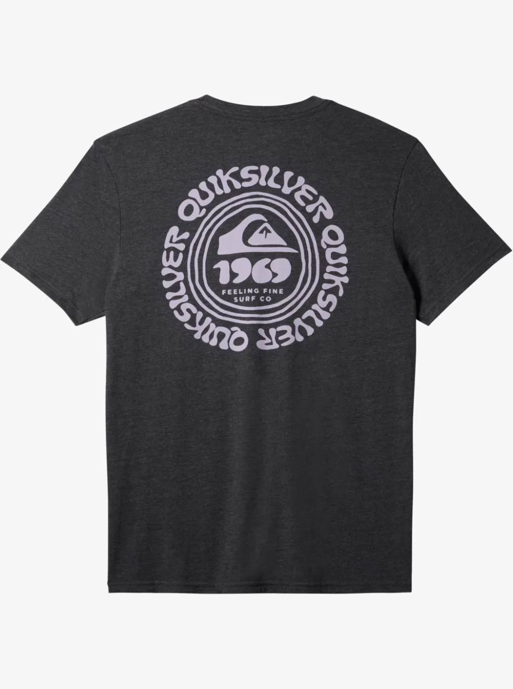 Online Quiksilver Full Circle T-Shirt Charcoal Heather