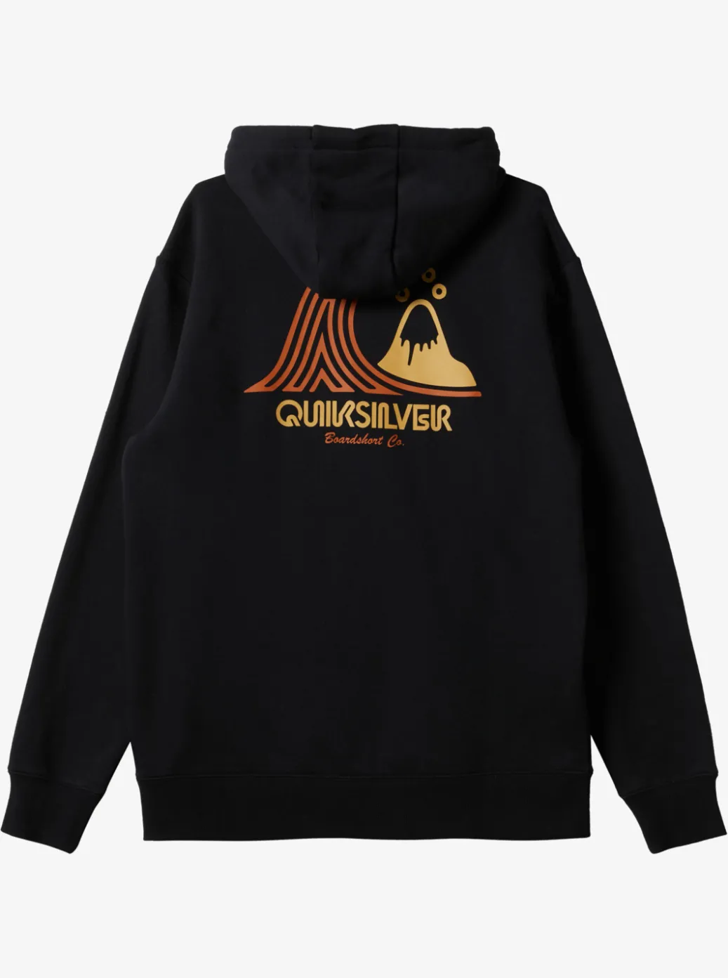 Cheap Quiksilver Generator Pullover Fleece Crew Neck Sweatshirt Black