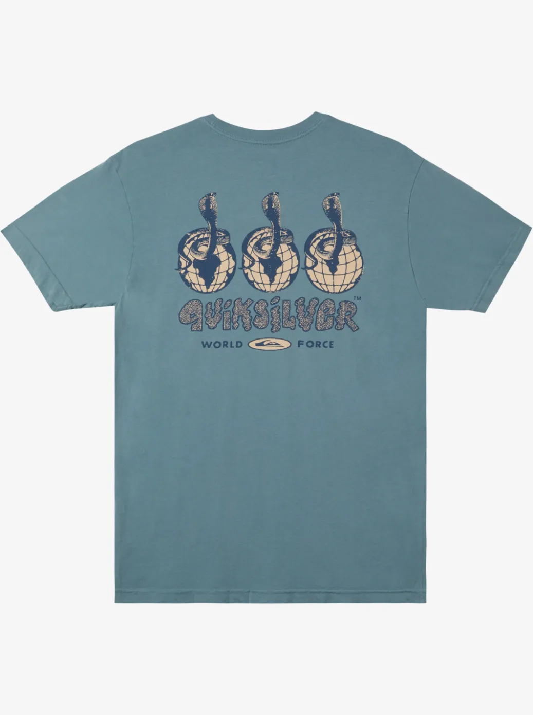 Store Quiksilver Global Force Mtz T-Shirt Aegean Blue