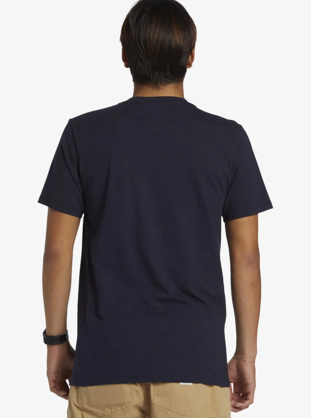 Fashion Quiksilver Gradient Lines T-Shirt Navy Blazer