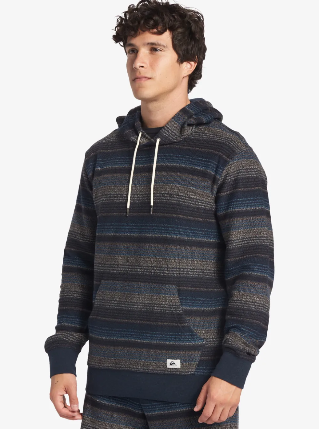 Cheap Quiksilver Great Otway Hoodie Midnight Navy Great Otway