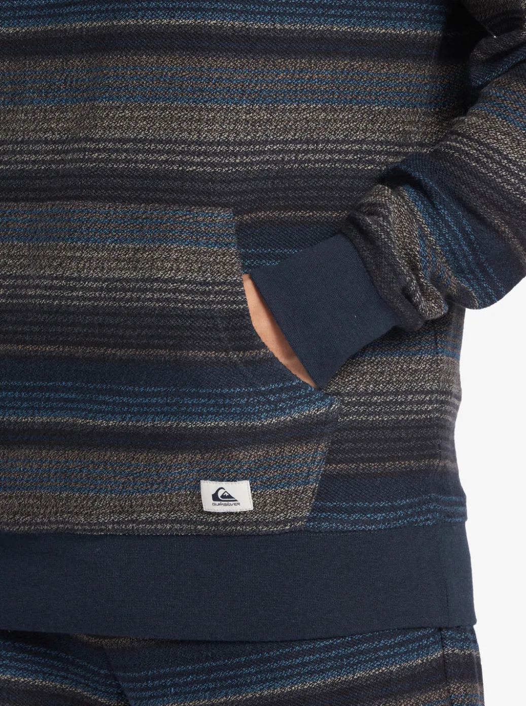 Cheap Quiksilver Great Otway Hoodie Midnight Navy Great Otway