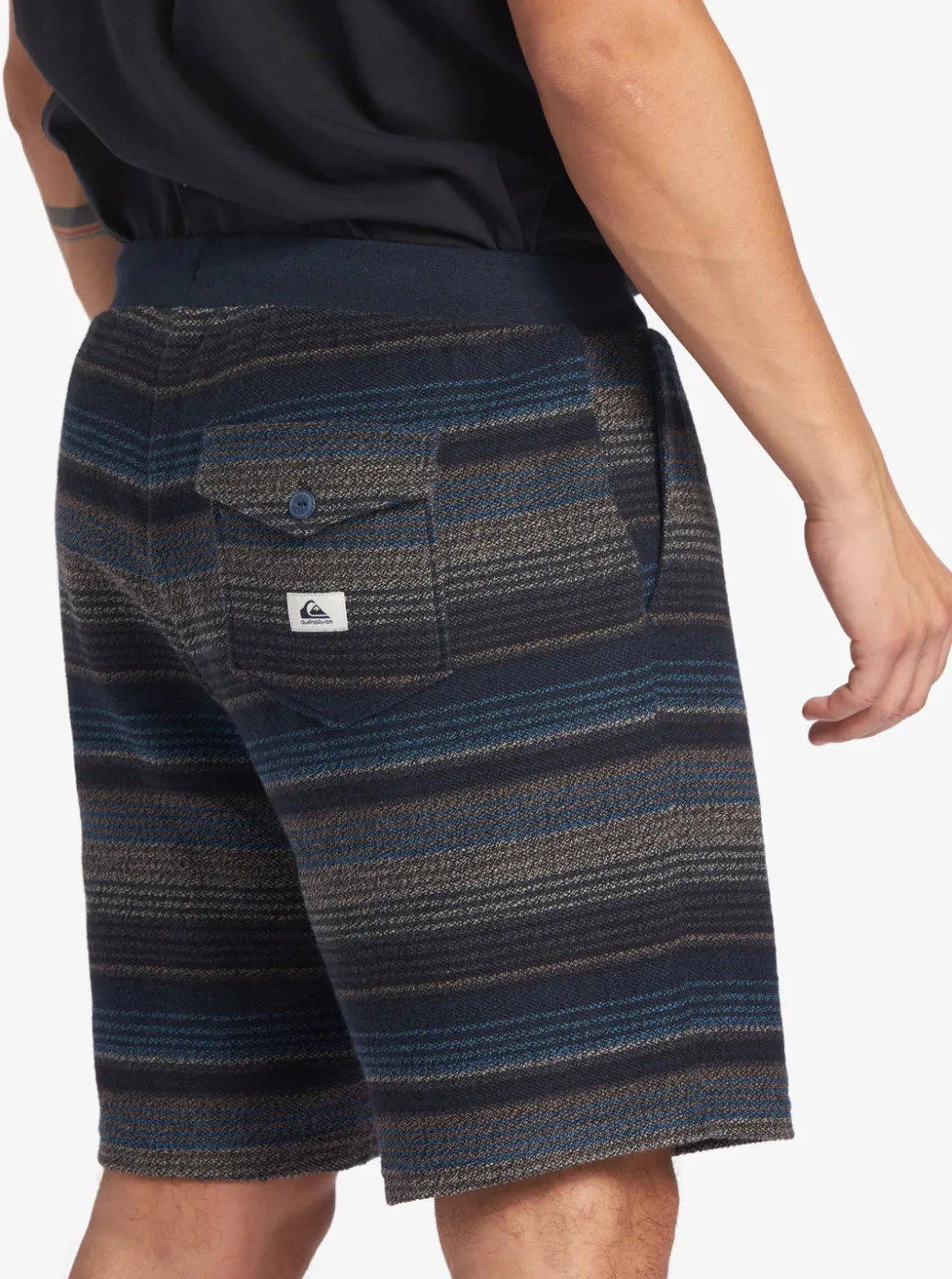 New Quiksilver Great Otway Sweat Shorts Midnight Navy Great Otway