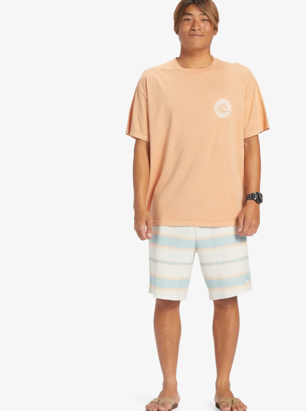 Cheap Quiksilver Great Otway Sweat Shorts Cameo Blue Great Otway