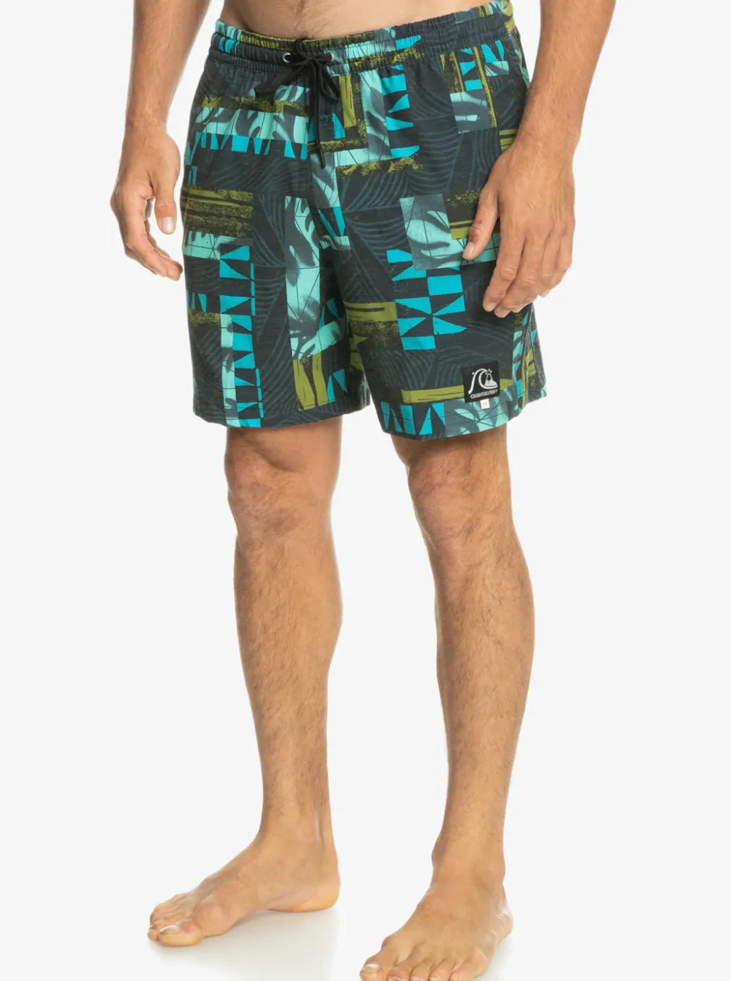 New Quiksilver Gregg Kaplan Og Arch Blank Canvas Vl 17" Volleys Black
