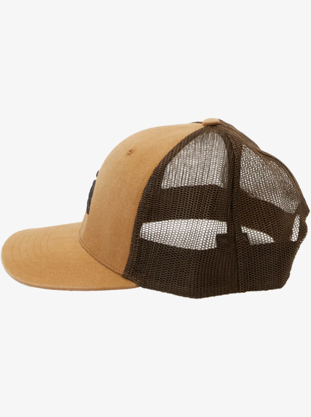 Sale Quiksilver Grounder Trucker Hat Bone Brown