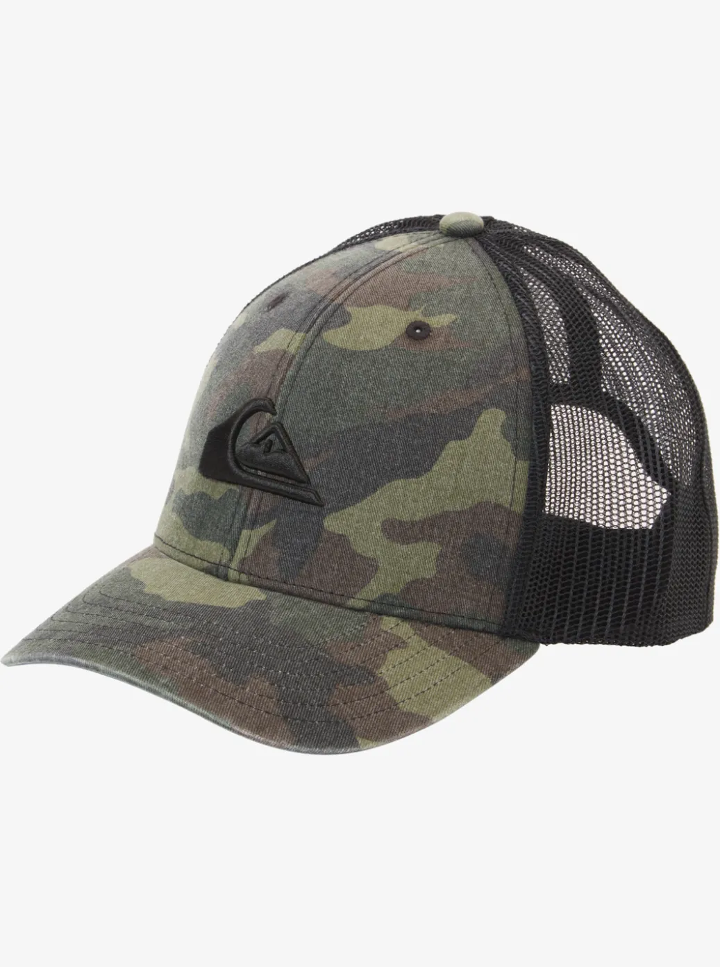 Outlet Quiksilver Grounder Trucker Hat Camo