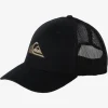 Store Quiksilver Grounder Trucker Hat Black
