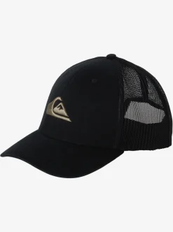 Store Quiksilver Grounder Trucker Hat Black