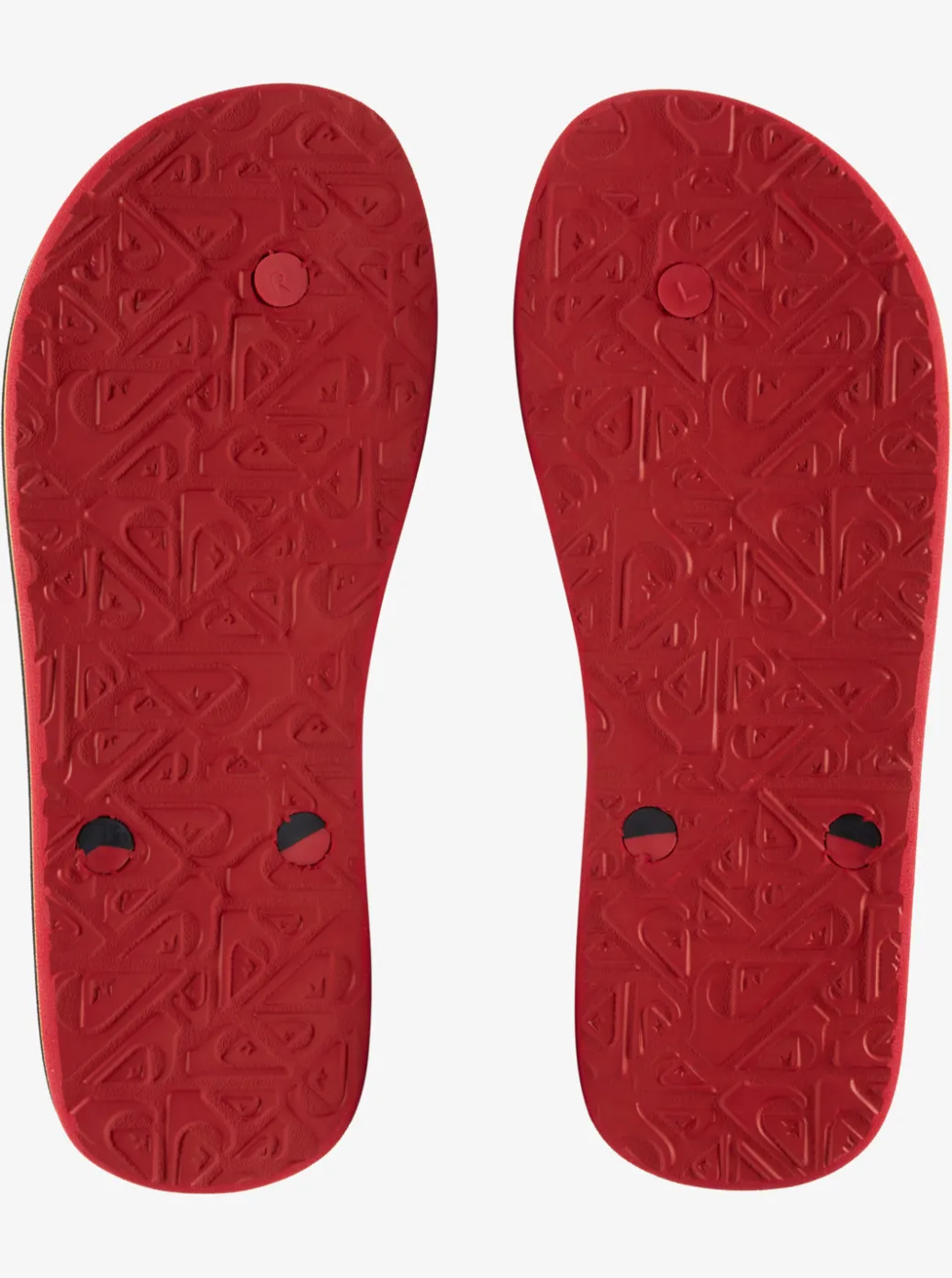 New Quiksilver Haleiwa Core Flip-Flops Black 3