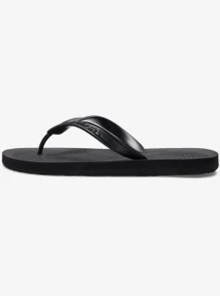 Hot Quiksilver Haleiwa Core Flip-Flops Black 2