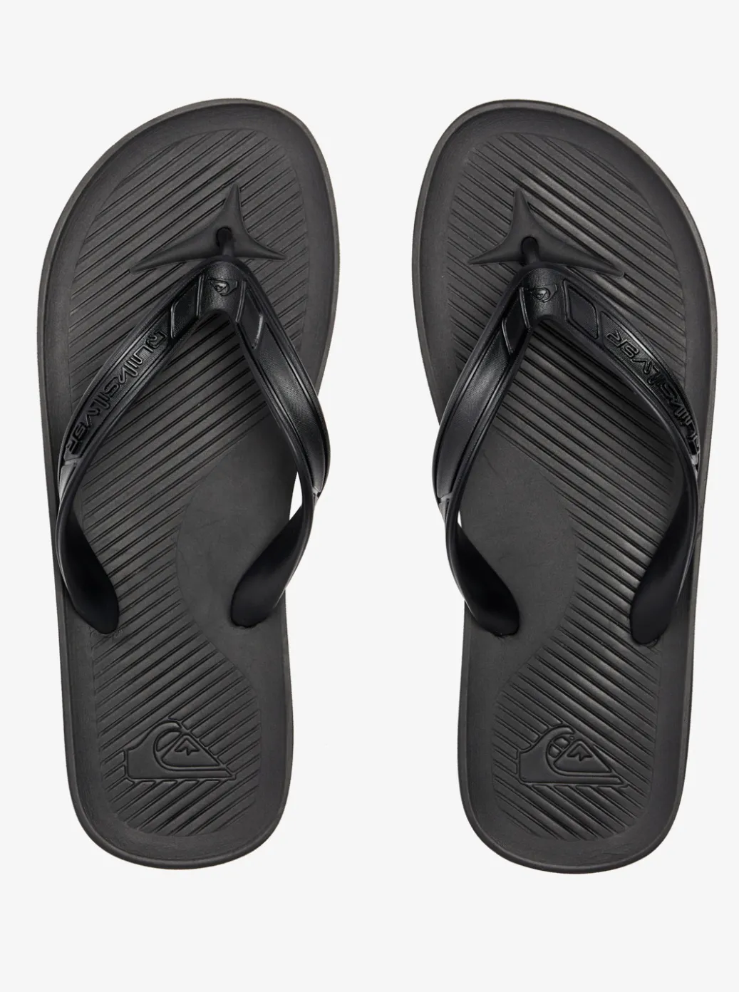 Hot Quiksilver Haleiwa Core Flip-Flops Black 2