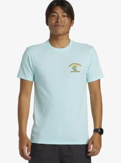 Flash Sale Quiksilver Happy Days Mod T-Shirt Beach Glass Heather