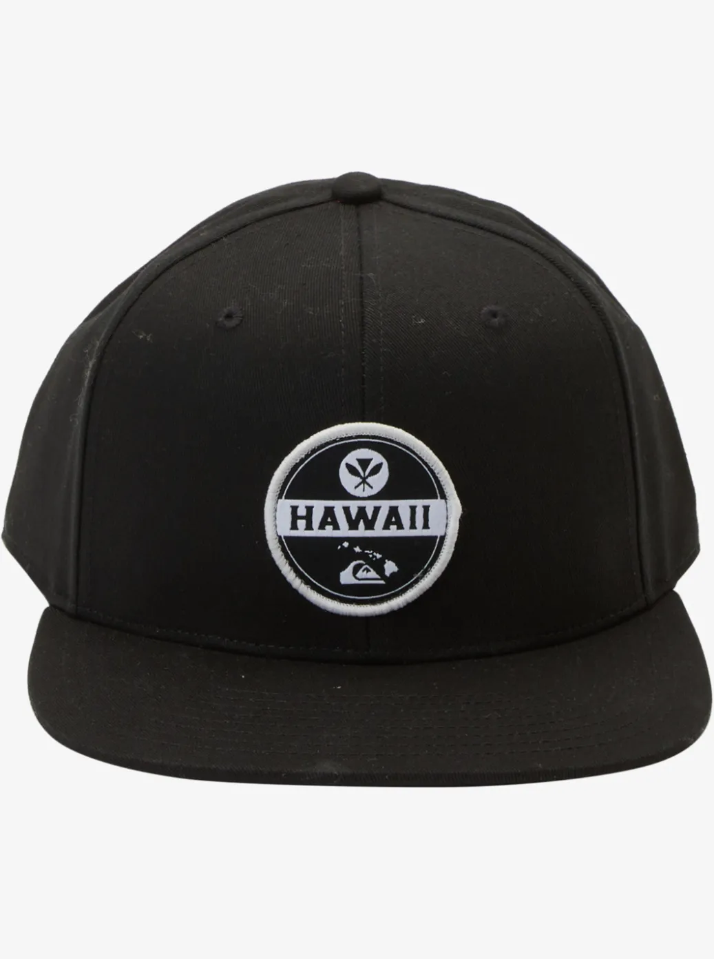 Cheap Quiksilver Hawaii Rooted Snapback Hat Black