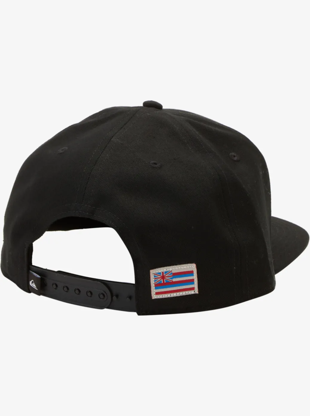Cheap Quiksilver Hawaii Rooted Snapback Hat Black
