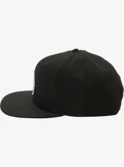Cheap Quiksilver Hawaii Rooted Snapback Hat Black