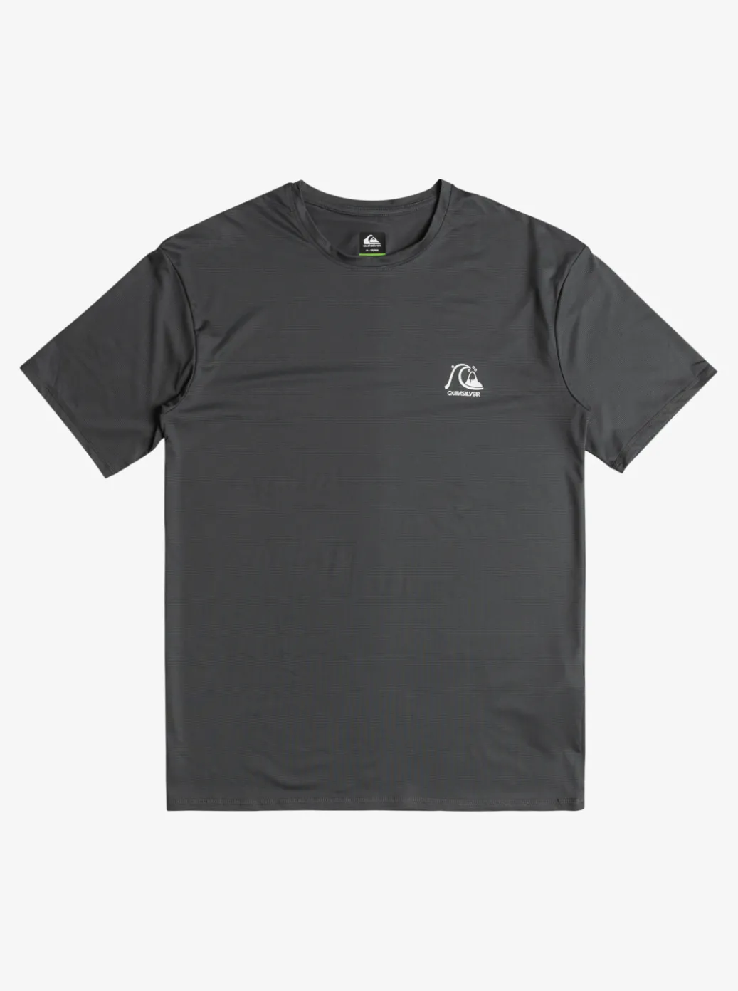 Sale Quiksilver Heritage Heather Short Sleeve Upf 50 Surf T-Shirt Iron Gate